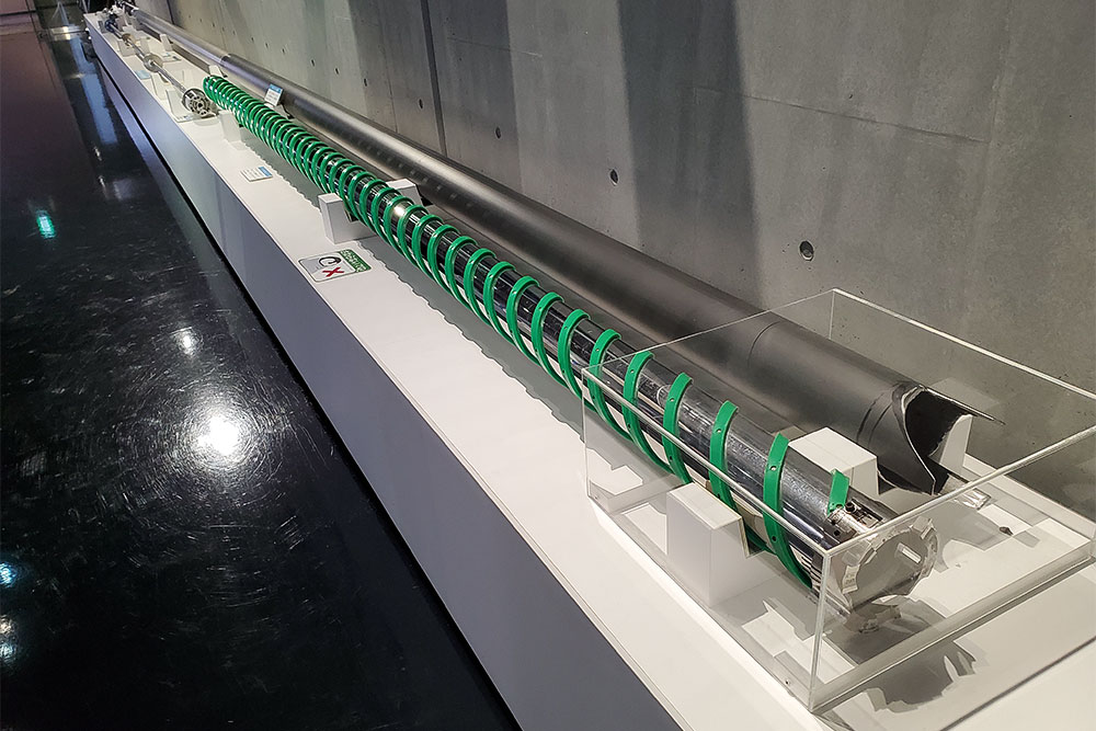 実際に掘削に使用されたドリル