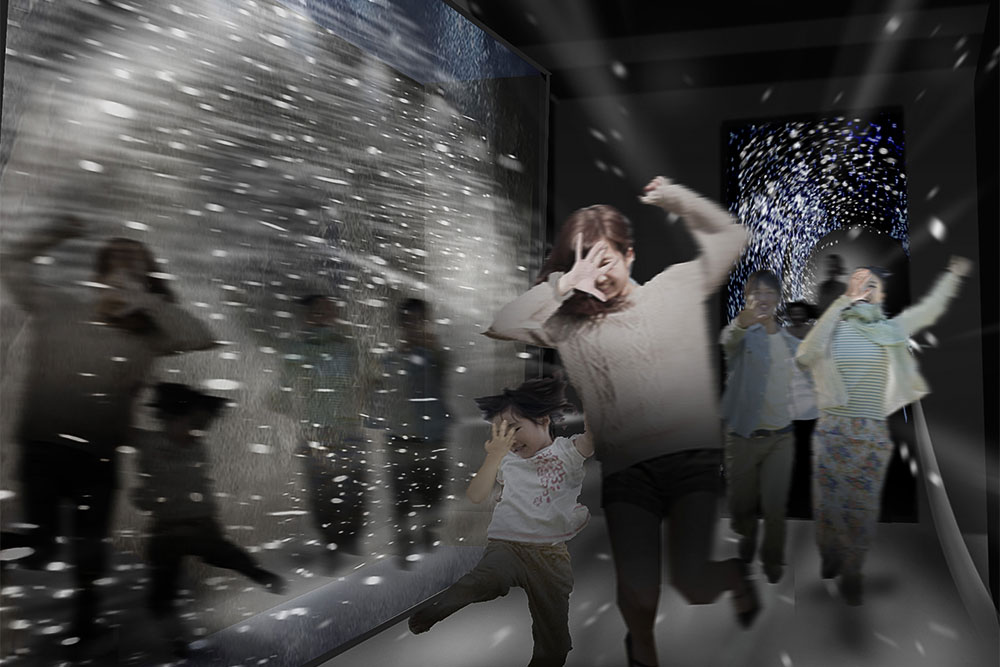 ブリザードを体験（イメージ画像）